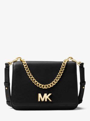 michael kors mott aus logo stoff und leder oxblood